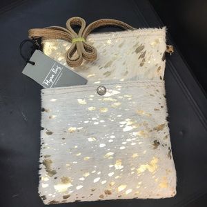 Speckled Leather Myra Purse